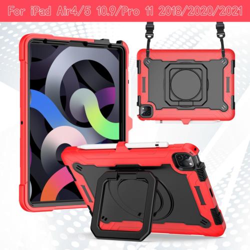 Handle Grip Case for iPad Air 5 4 3 Pro 11 2018 2020 2021 2022 Rotating Cover For iPad 10.2 7th 8th 9th Genetation Shockproof