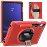Stand Back Case For Samsung Galaxy Tab S9 FE S8 S7 Plus SM-X810 X816B X610 X616B X800 X806 T970 T975 T730 T735 Cover 12.4 inch