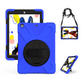 360 Rotating Case For Apple iPad 10.2 Pro 10.5 9.7 2017 2018 Air 1 2 Stand Rugged Cover For iPad 2 3 4 Mini 5 4 3 With Strap