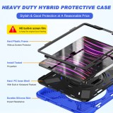 360 Rotating Case For Apple iPad Pro 12.9 2022 2021 2020 2018 Stand Rugged Cover With Pen Slot,Hand & Shoulder Strap Shockproof