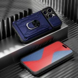 Card slot Camera protect case For iphone 17 Air 16 15 Plus 14 13 12 11 Pro Max X XS XR 7 8 6 6S Plus SE Armor Hybrid Ring Cover