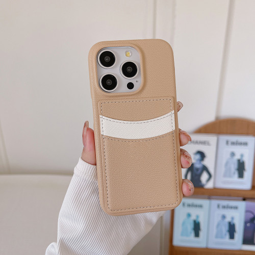 Fashion Wallet Credit Cards Slot Back Case For iPhone 15 Pro Max 14 Plus 13 Mini 11 Luxury PU Leather Vertical Bag Cover Fundas