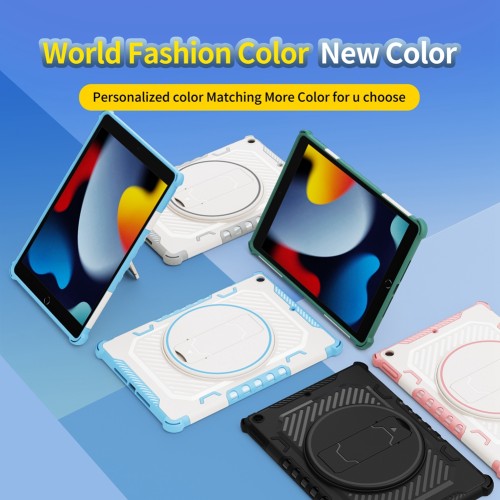Case For iPad 10.2 9th 8th 7th Gen Coque 360° Rotation Shockproof Kickstand Cover For iPad 9.7 2017 2018 5th 6th mini 6 4 Fundas