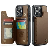 Luxury Magnetic Flip Leather Bag Phone Case For iPhone  17 Air 16 15 Pro Max 14 Plus 13 12 11 XR X XS 8 7 SE 6S Wallet Card Slot Back Cover