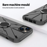 Shock-absorbing Anti-Fall Phone Case Holder Ring 2-in-1 All-Inclusive Case Suitable for iPhone 14 13 12 11Pro max Xr X 7 8Plus
