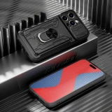 Card slot Camera protect case For iphone 17 Air 16 15 Plus 14 13 12 11 Pro Max X XS XR 7 8 6 6S Plus SE Armor Hybrid Ring Cover