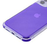 Shockproof Bumper Transparent Phone Case For iPhone 17 Air  11 12 13 14 15 16 Pro Max XR X XS Max 7 8 Plus 12 13 14 Candy Color Back Cover