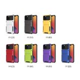Card Slot Phone Case For Iphone 15 Shockproof Tpu Pc Cards Holder Protective Cover For Iphone 14 13 12 11 Pro Max X Xr 7 Plus