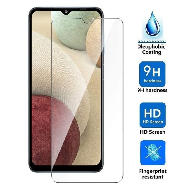 Protection Glass For Samsung Galaxy A02 A12 Nacho A22 4G 5G A32 A42 A52 A52s A72 Tempered Screen Protective Cover Film