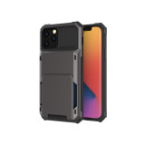 Card Slot Phone Case For Iphone 15 Shockproof Tpu Pc Cards Holder Protective Cover For Iphone 14 13 12 11 Pro Max X Xr 7 Plus