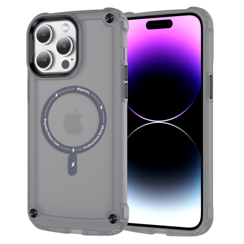 Translucent Hybrid Armor Shockproof Case For iPhone 11 12 13 14 15 Pro Max Magsafe Magnetic TPU Bumper Hard Plastic Phone Cover