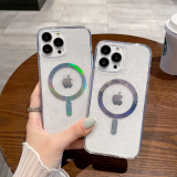 Luxury Dream Shell Phone Magnetic Case For iPhone 11 12 13 14 Pro Max Wireless Charging Camera Protection Shockproof Cover