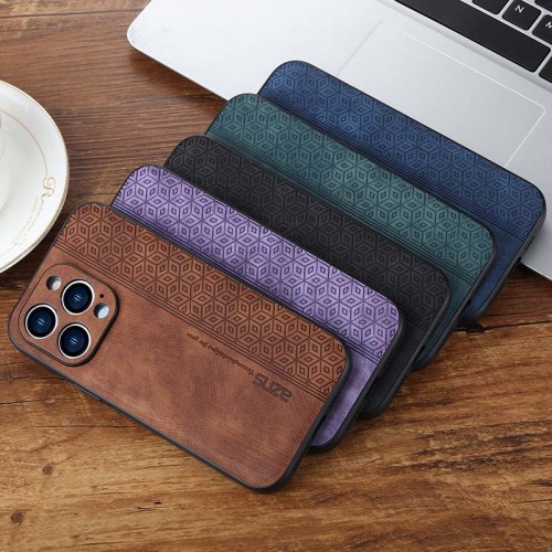Luxury Retro Leather Phone Case For iPhone 15 14 13 12 11 Pro Max XS X XR 7 8 Plus Cases Shockproof Cover Coque Funda Capa