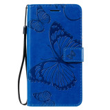 Wallet Flip 3D Butterfly Leather Case For iPhone 17 Air 16  11 Pro X XS XR Max 5 5S SE 6 6S 7 8 Plus Book Cases Soft TPU Phone Cover Fundas