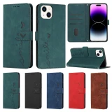 Wallet Magnetic Skin Feel Leather Cover For iPhone 17 Air 16  15 Plus 14 Pro Max 13 Mini 12 Pro 11 X XS XR XS Max 8 7 6 6s Plus Phone Case