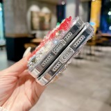 Fashionable Handmade Girl Diamond Back Case For iPhone  17 AIR 16 15 Plus 14 13 12 Mini 11 Xr Xs Max 7 8 Se Shiny Diamond Shock Proof Cover