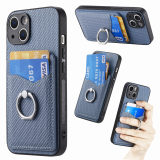 Card Slot Wallet Phone Case For iPhone  17 Air 16 11 12 13 Mini 14 Plus 15 Pro Max X XS XR 6 6S 7 8 Plus Ring Holder Stand Shockproof Cover