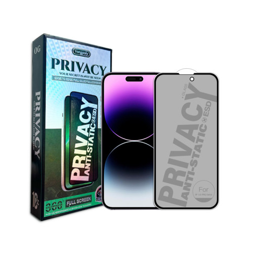 Anti-glare Anti-spy Privacy Tempered Glass for iPhone 15 14 13 12 Pro Max Screen Protector