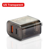 45W Portable Charger USB A+Type C Chargers Adapters for Chargeur iPhone 15 Cargadores Para Celular Charger
