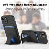 Card Holder Stand Wallet Phone Case For iPhone  17 Air 16 11 12 13 Mini 14 15 Pro Max X XS MAX XR 6 6s 7 8 Plus Shockproof Cover