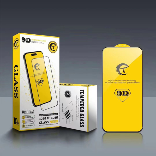 Hight Quality 9D 9H full covered tempered Glass For iphone 15 14 13 12 11 pro max Screen Protector XR tempered Film