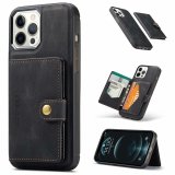 Card Pocket Holder Slots Leather Case for iPhone 17 Air  16 15 Pro Max 14 13 12 11 Pro Max 15 Plus 13 Pro Magnetic Wallet Shockproof Cover