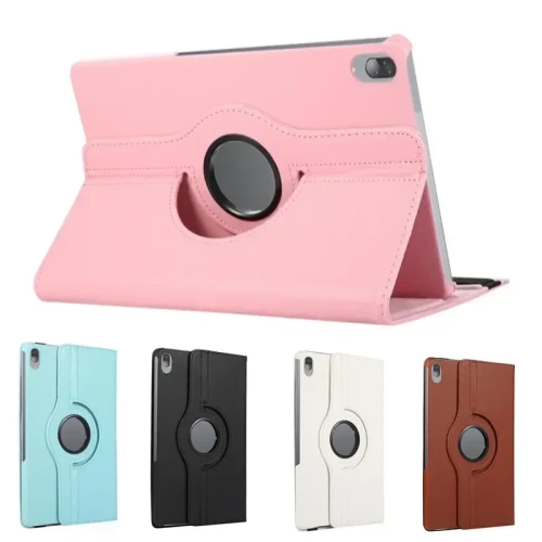 360 Rotation Tablet Cover for iPad Air 2024 11 inch 13 inch Case M2 PU Leather Stand Funda for iPad Pro 11 13 inch 2024 Cover M4
