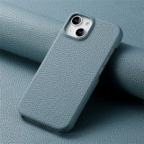 Lychee Grain Skin Leather Case for iPhone 17 Air 16  15 Pro Max 14 13 12 11 Pro MAX 15 Plus 13 Pro Shockproof Business Phone Case Cover