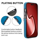 Premium Vegan Leather Phone Case For iPhone  17 Air 16 15 Pro Max 14 13 12 11 Pro Max 15 Plus 13 Pro Electroplated TPU Soft Edge Cover