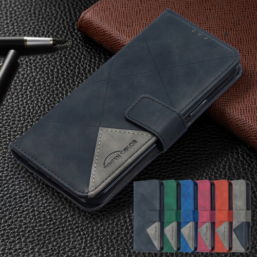 Luxury Leather Phone Case on For iPhone 14 15 Plus 13 12 Mini 15Pro Apple15 15 Pro Max Fundas Magnetic Wallet Flip Cover Shell
