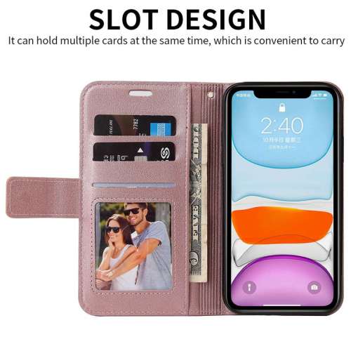 Fashion Flip Leather Case For iPhone SE 2022 13 Pro Max 12 Pro Max 11 Pro Max SE 2020 X XR XS Max 8 7 6 6S Plus Wallet Cover