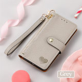 Wrist Strap Zipper Wallet  with Card Holder for IPhone 17 Air 16 13 12 Mini 15 14 11 Pro XS Max XR X 7 8 Plus PU Leather Shockproof  Cover