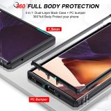 Slide Camera Phone Case For Samsung S24 S23 S22 Ultra S20 FE A22 A52 A73 A53 A33 A13 5G Full Body Rugged Protective Stand Case