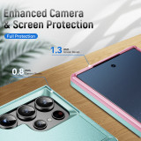 Anti-Slip Dual Layer Strong Protective Case For Samsung Galaxy S24 S23 S22 S21 S20 S10 UItra Plus FE Shockproof Case Covers