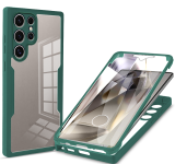 360 Full Body Screen Protector Transparent Case For Samsung Galaxy S24 S23 S22 S21FE S30 Plus Ultra Shockproof Phone Cover