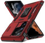 Cases For Samsung Galaxy S23 FE S24 Ultra S23 Ultra S22 Plus A15 A14 A54 A73 A05 Camera Slide Lens Protective Grade Rugged Cover