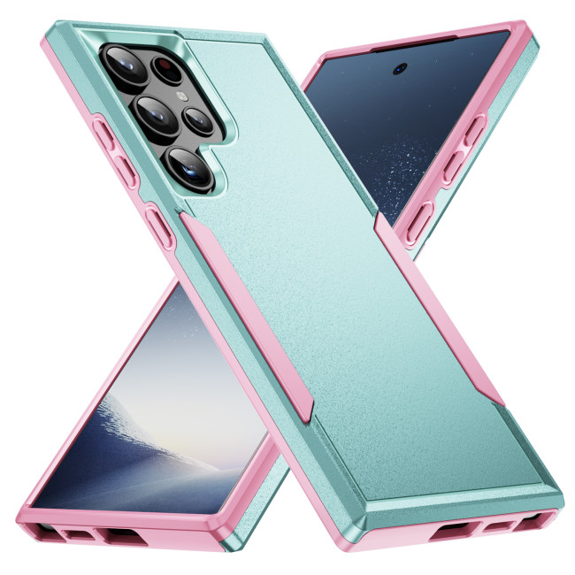 Anti-Slip Dual Layer Strong Protective Case For Samsung Galaxy S24 S23 S22 S21 S20 S10 UItra Plus FE Shockproof Case Covers