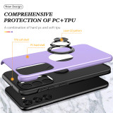 Shockproof Armor Case For Samsung Galaxy S24 S23 S22 S21 S20 Ultra Plus A54 A14 360°Rotate Metal Magnet Ring stand Phone Shell