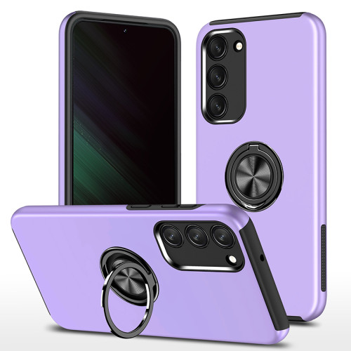 Shockproof Armor Case For Samsung Galaxy S24 S23 S22 S21 S20 Ultra Plus A54 A14 360°Rotate Metal Magnet Ring stand Phone Shell