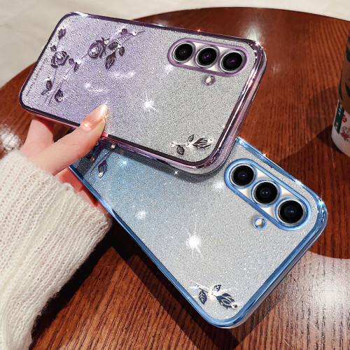 Flower TPU Soft Case For Samsung Galaxy A53 A13 A23 A32 A51 A42 A33 A22 A73 A82 A54 A14 A52 A05 A05S A15 A35 4G 5G Cover