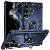 Armor Magnet Car Ring Case For  Samsung Galaxy S24 S23 S22 S21 S20 Ultra Plus S21FE S20FE Note20 Ultra Note 10 Lite Case