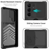 Armor Kickstand Case For Samsung Galaxy S24 S23 Ultra S22 Plus S21 FE Note 20 Cover Card Slot Wallet Ring Holder Coque Fundas