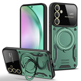 Case For Samsung Galaxy S24 S23 Ultra Plus FE A55 A35 A15 A54 5G Magnetic Ring Holder Protection Stands Magsafe Kickstand Covers