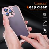 Protective Phone Case With Colored Edges And Metal Buttons, Suitable For iPhone 15 14 13 12 11 Plus Mini Pro Max X XS XR 7 8