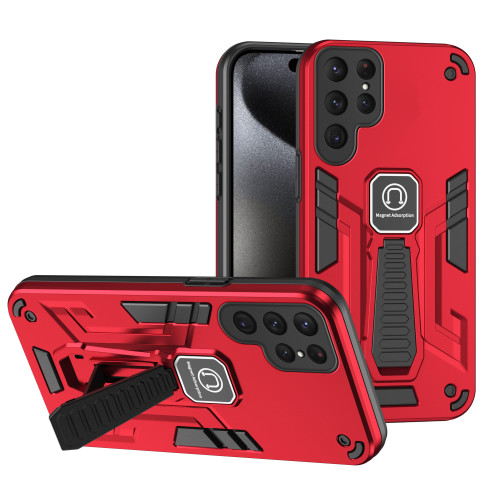 Shockproof Magnetic Stand phone Case for Samsung Galaxy S24Ultra S23FE Plus M54 M53 M52 M34 M33 M23 M14 M13 M12 5G4G LensProtect