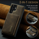2 In 1 Case For Samsung Galaxy S24 S23 S22 S21 Ultra FE A55 A35 A54 A34 A14 5G Wallet Magnetic Leather Card Holder Pocket Cover