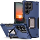 Luxury Shockproof Armor Ring Stand Car Holder Case For Samsung Galaxy S25 S20 S21 S22 S23 S24 Plus Ultra FE Cover