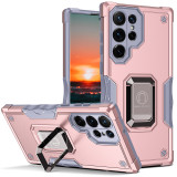 Luxury Shockproof Armor Ring Stand Car Holder Case For Samsung Galaxy S25 S20 S21 S22 S23 S24 Plus Ultra FE Cover