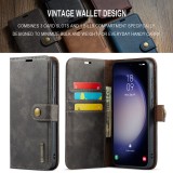 Detachable Wallet Leather Phone Case for Samsung Galaxy S24 S22 Ultra Plus S23 S21 FE A15 A35 A55 A54 A34 A24 Card Holder Cover