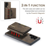 2 In 1 Case For Samsung Galaxy S24 S23 S22 S21 Ultra FE A55 A35 A54 A34 A14 5G Wallet Magnetic Leather Card Holder Pocket Cover